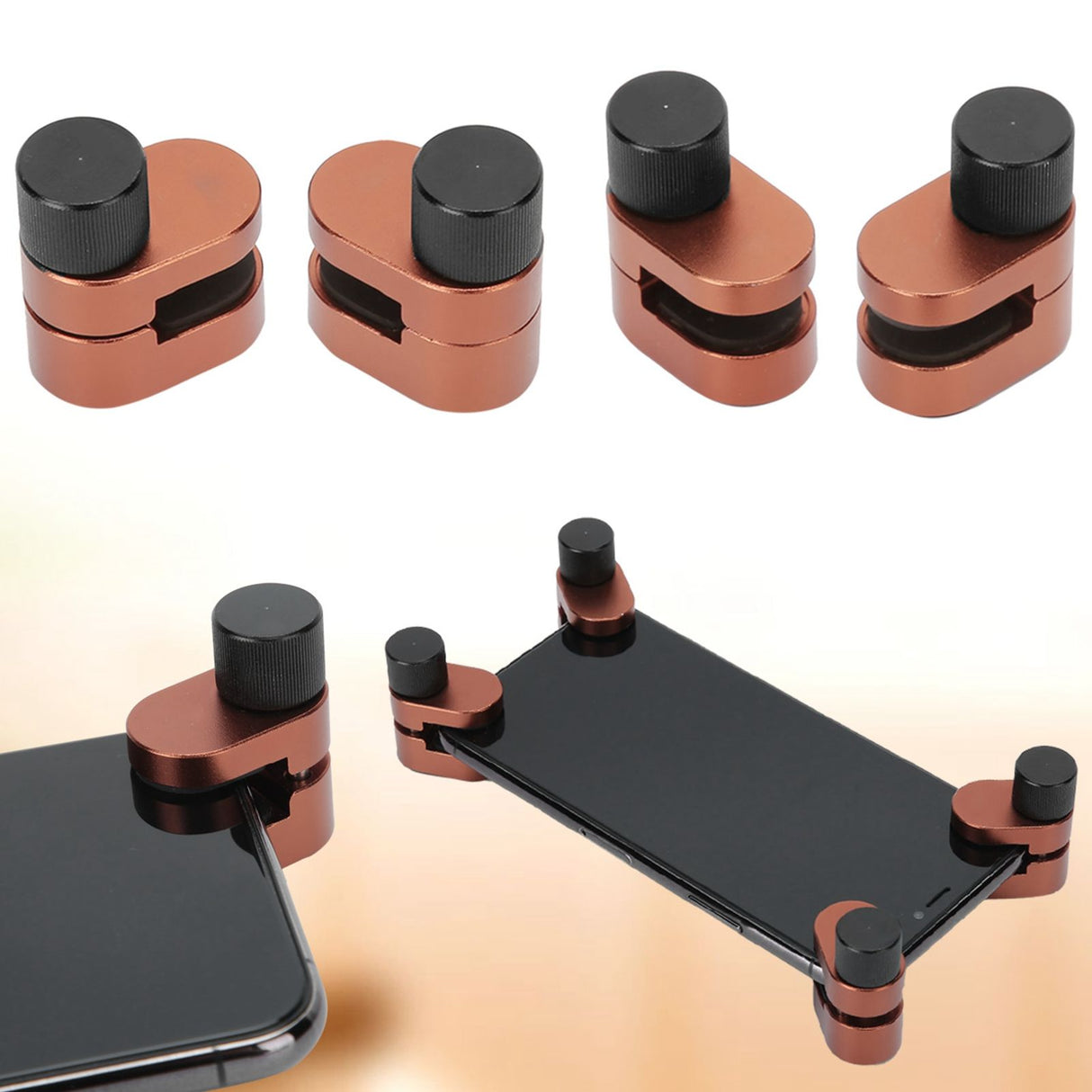 4Pcs Screen Clip Adjustable Fixture Clip Fastening Clamp Phone Screen Repair Tool