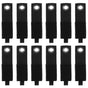 12PCS Heavy Duty Cable Storage Straps Extension Cord Holder Hook Loop Organizer Hanger