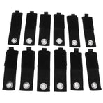 12PCS Heavy Duty Cable Storage Straps Extension Cord Holder Hook Loop Organizer Hanger
