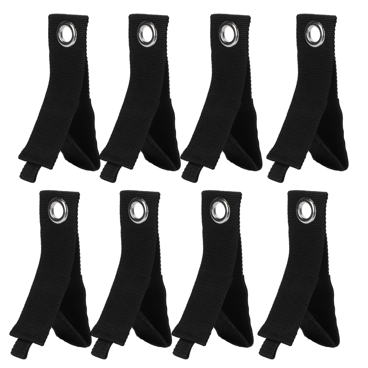 12PCS Heavy Duty Cable Storage Straps Extension Cord Holder Hook Loop Organizer Hanger