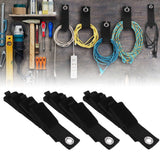 12PCS Heavy Duty Cable Storage Straps Extension Cord Holder Hook Loop Organizer Hanger