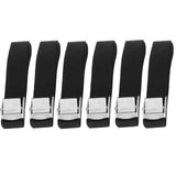 6PCS Heavy Duty Lashing Straps Adjustable Buckle Tie Down Straps for Motorcycle Trucks Luggage