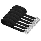 6PCS Heavy Duty Lashing Straps Adjustable Buckle Tie Down Straps for Motorcycle Trucks Luggage