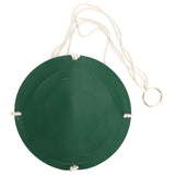 Plant Hanger PU Leather Wall Hanging Flower Pot Holder Basket Home Garden DecorationS Green - Front View