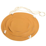 PU Leather Plant Hanger Wall Hanging Planter Shelf Flower Pot Holder Indoor Home Decor YellowL