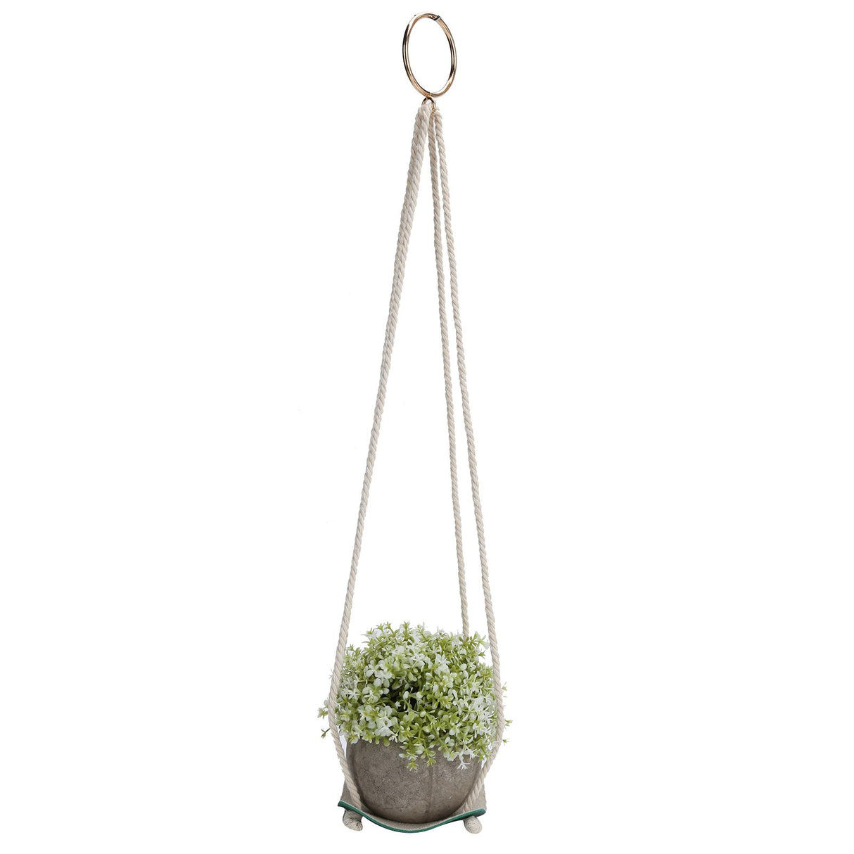 Plant Hanger Indoor Wall Hanging Flower Pot Holder Garden Courtyard Wall DecorationGreen 10cm
