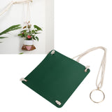 Plant Hanger Indoor Wall Hanging Flower Pot Holder Garden Courtyard Wall DecorationGreen 20cm