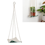 Plant Hanger Indoor Wall Hanging Flower Pot Holder Garden Courtyard Wall DecorationGreen 20cm - Extra Image