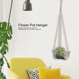 Plant Hanger Indoor Wall Hanging Flower Pot Holder Garden Courtyard Wall DecorationGreen 20cm - Extra Image