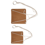 2Pcs Plant Hanger Decorative Flower Pot Holder Hanging Planter Basket with Cotton Rope