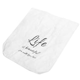 Kraft Paper Lunch Bag Aluminum Film Insulated Holder Environmental Protection Storage SuppliesWhite