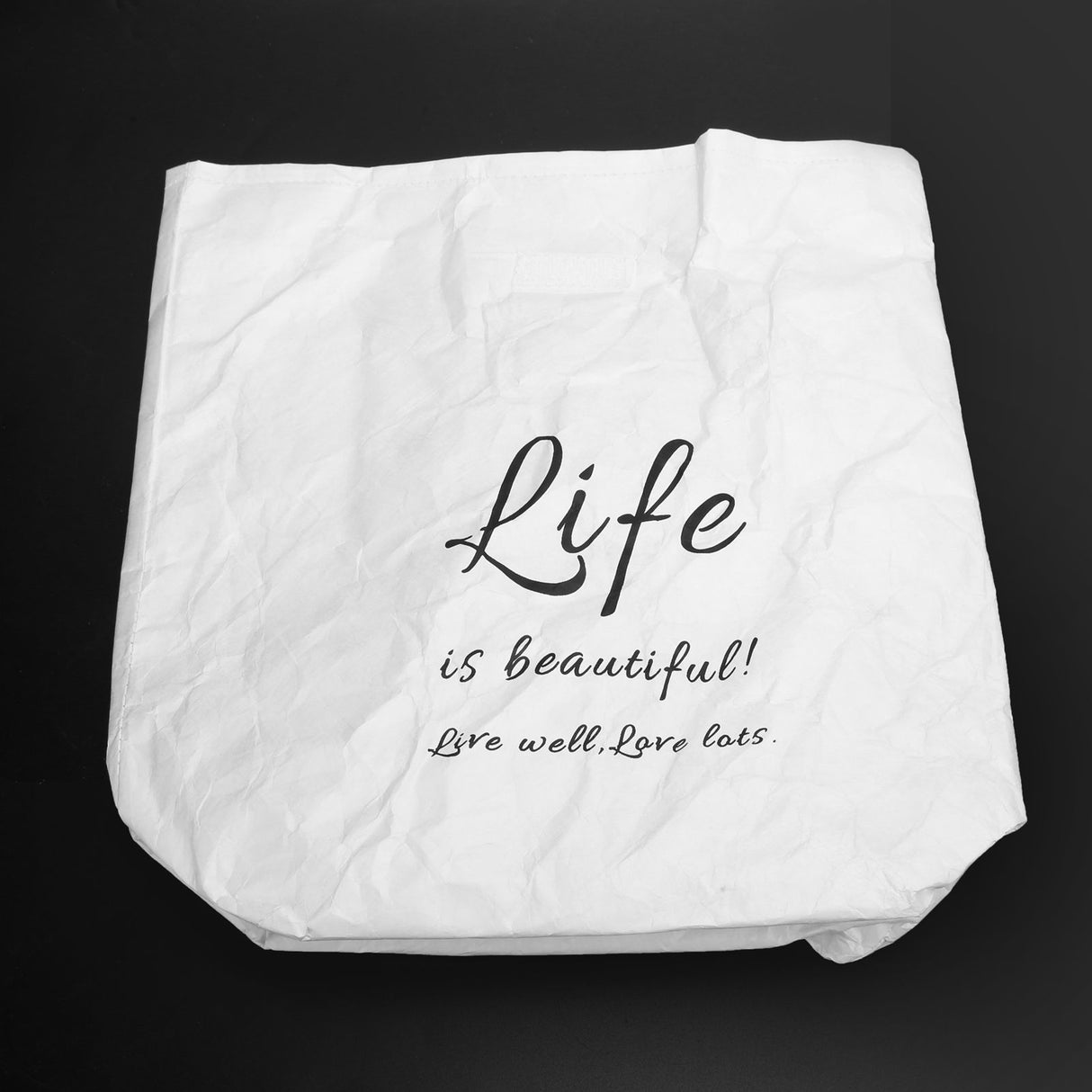 Kraft Paper Lunch Bag Aluminum Film Insulated Holder Environmental Protection Storage SuppliesWhite