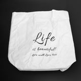 Kraft Paper Lunch Bag Aluminum Film Insulated Holder Environmental Protection Storage SuppliesWhite
