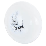 Temperature Color Changing Cup Flower Display Tea Bowl Ceramic Household SuppliesSakura B - Top-Down View