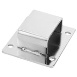 5Pcs Shelf Mount Bracket Hanger Stainless Steel Tube Support Holder Buckle Hardware SilverSealing Type - Extra Image