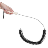 Cleaning Brush Flexible Bendable Dryer Washing Machine Refrigerator Pipe Dredge ToolBlack - Low Angle