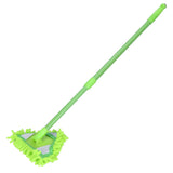 Extendable Mop 180 Degree Rotatable Triangular Cleaning Mop Home Wall Ceiling Floor Cleaning
