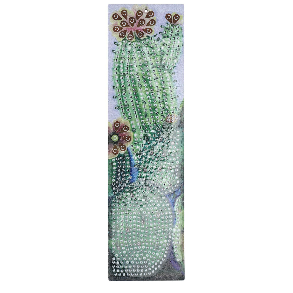 DIY Diamonds Painting Bookmarks Tassel Bookmark for Home Office School DIY MakingSucculent Pattern
