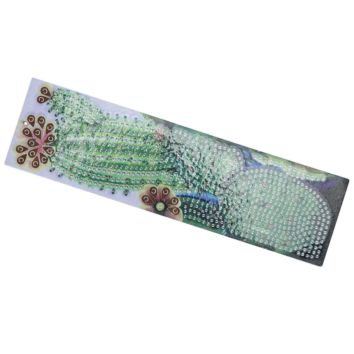 DIY Diamonds Painting Bookmarks Tassel Bookmark for Home Office School DIY MakingSucculent Pattern