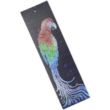 DIY Diamonds Painting Bookmarks Tassel Bookmark for Home Office School DIY MakingBird Pattern - Top-Down View