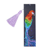 DIY Diamonds Painting Bookmarks Tassel Bookmark for Home Office School DIY MakingBird Pattern