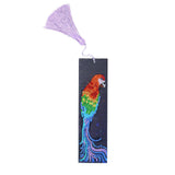 DIY Diamonds Painting Bookmarks Tassel Bookmark for Home Office School DIY MakingBird Pattern - Extra Image