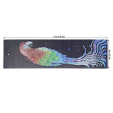 DIY Diamonds Painting Bookmarks Tassel Bookmark for Home Office School DIY MakingBird Pattern - Extra Image