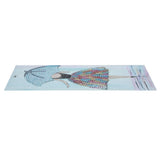 DIY Diamond Painting Bookmarks with Tassel Crafts Gift for Home Office School UseAA389‑Girl - 45-Degree Angle