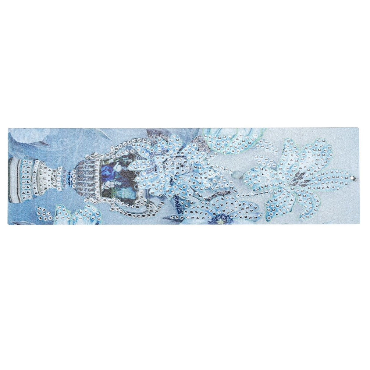 DIY Diamond Painting Bookmarks with Tassel Crafts Gift for Home Office School UseAA390‑Vase