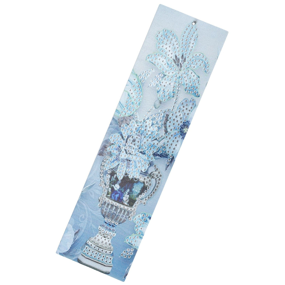DIY Diamond Painting Bookmarks with Tassel Crafts Gift for Home Office School UseAA390‑Vase