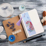 Diamond Painting Bookmarks with Tassel DIY Artware gift for Home Office School StudentsAA391‑Color Horse