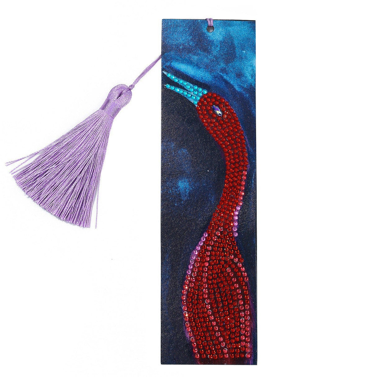 Diamond Painting Bookmarks with Tassel DIY Artware gift for Home Office School StudentsAA393‑Bird
