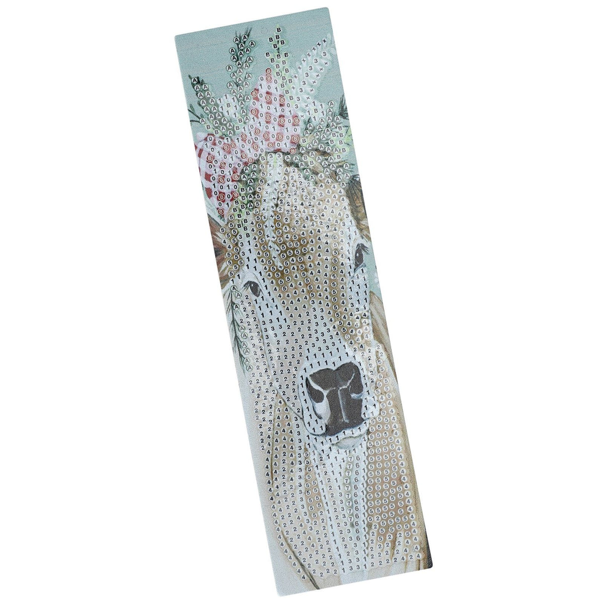Diamonds Painting Bookmarks with Tassel Pendant Bookmark Art Craft for DIY MakingDeer Pattern