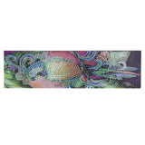 Diamonds Painting Bookmarks with Tassel Pendant Bookmark Art Craft for DIY MakingBird Pattern