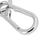 12pcs Alloy Keychain AntiRust No Deformation Glossy Surface for Hanging Key Wallet Zip Belt - Extra Image