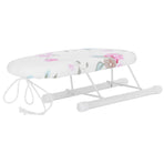 Mini Ironing Board Foldable Sleeve Cuffs Collars Ironing Table for Home Travel UseFlora Bloom