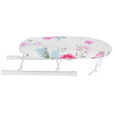 Mini Ironing Board Foldable Sleeve Cuffs Collars Ironing Table for Home Travel UseFlora Bloom - Side View