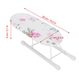 Mini Ironing Board Foldable Sleeve Cuffs Collars Ironing Table for Home Travel UseFlora Bloom