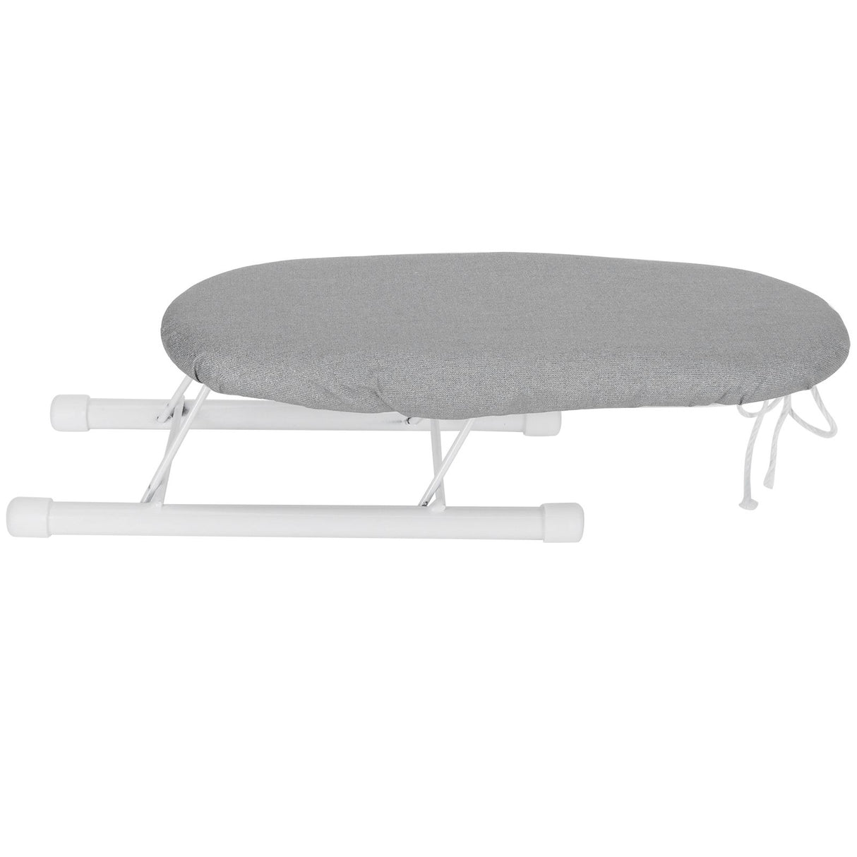 Mini Ironing Board Foldable Sleeve Cuffs Collars Ironing Table for Home Travel UseSilver Cloth