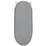 Mini Ironing Board Foldable Sleeve Cuffs Collars Ironing Table for Home Travel UseSilver Cloth