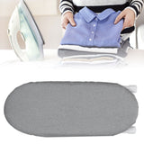 Mini Ironing Board Foldable Sleeve Cuffs Collars Ironing Table for Home Travel UseSilver Cloth - Extra Image