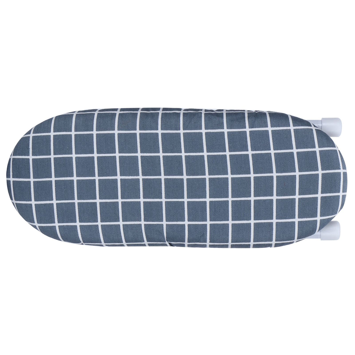 Mini Ironing Board Foldable Sleeve Cuffs Collars Ironing Table for Home Travel UseDark Blue Grid
