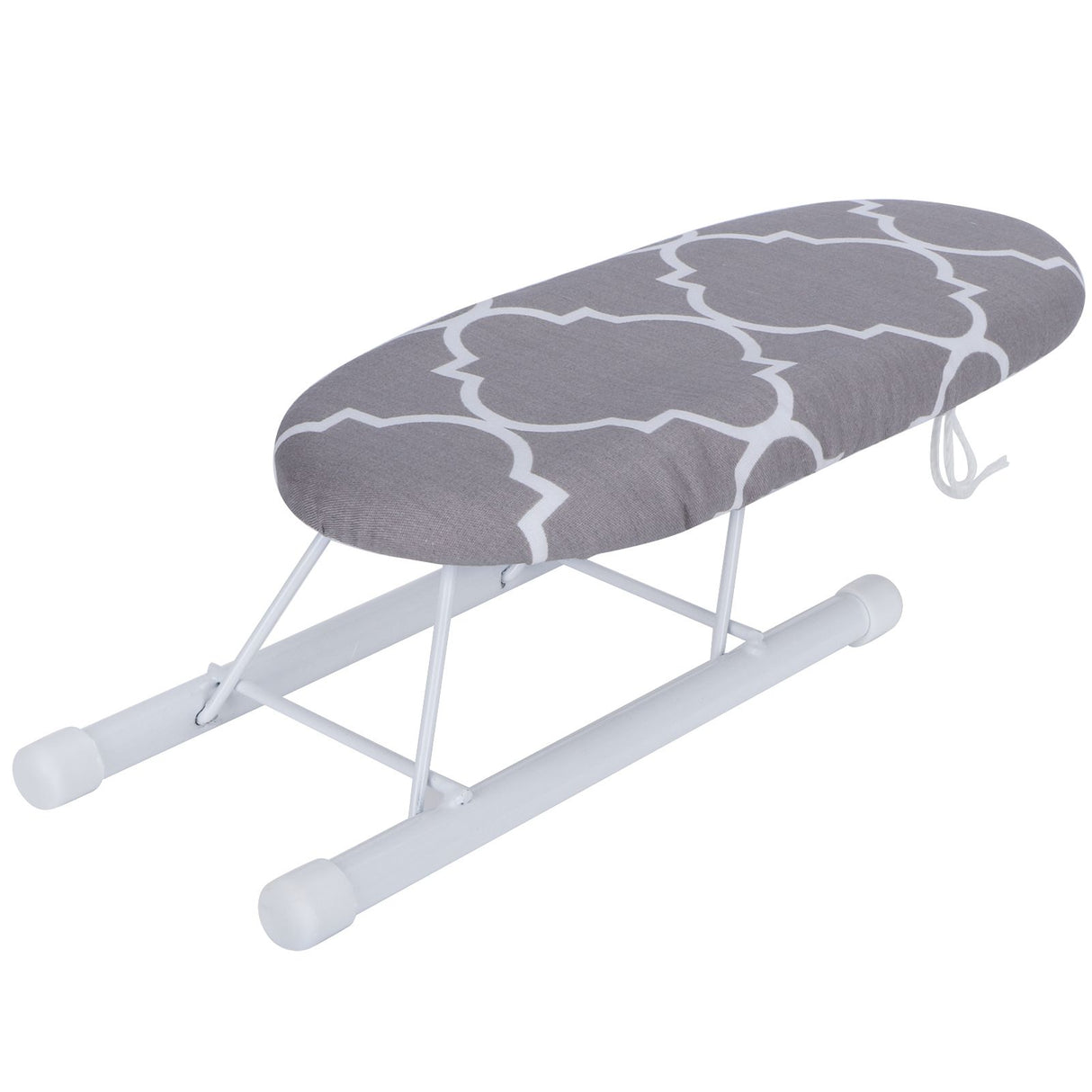 Mini Ironing Board Foldable Sleeve Cuffs Collars Ironing Table for Home Travel UseClassic Grid