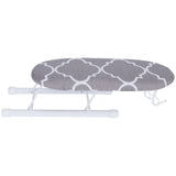 Mini Ironing Board Foldable Sleeve Cuffs Collars Ironing Table for Home Travel UseClassic Grid - 45-Degree Angle