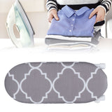 Mini Ironing Board Foldable Sleeve Cuffs Collars Ironing Table for Home Travel UseClassic Grid