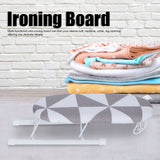 Mini Ironing Board Foldable Sleeve Cuffs Collars Ironing Table for Home Travel UseFashion Square Grid - Extra Image