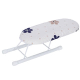 Mini Ironing Board Foldable Sleeve Cuffs Collars Ironing Table for Home Travel UseFlower Cluster