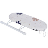 Mini Ironing Board Foldable Sleeve Cuffs Collars Ironing Table for Home Travel UseFlower Cluster