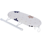 Mini Ironing Board Foldable Sleeve Cuffs Collars Ironing Table for Home Travel UseFlower Cluster