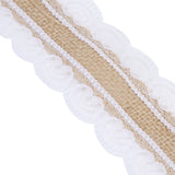 10m DIY Jute Lace Roll Wedding Birthday Party Decoration Crafts Clothing Accessories